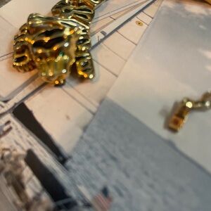 Gold Tiger bracelet ( Cartier look alike)